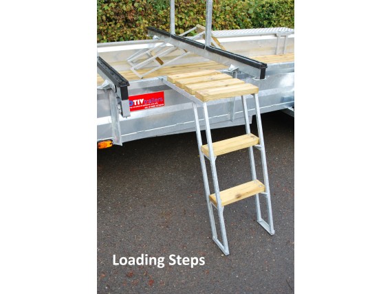 TC 2000 3x12 Centre Post Rowing Boat Trailer